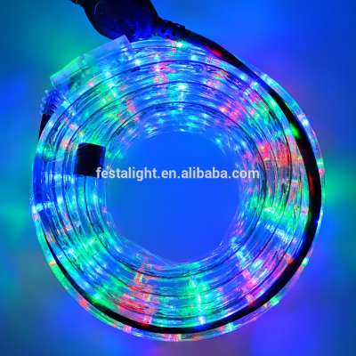 Round strips 2wire 36led 13MM 12V/220V color changing led rope light